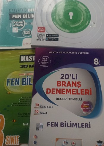  Beden Renk Fen Bilimleri Fasikülleri Seti 8. Sınıf