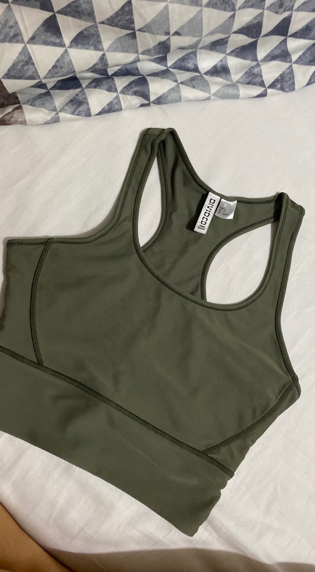 Khaki Sporcu Sütyeni - Dividcor - Görsel 2