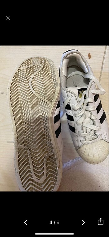 ADİDAS SUPERSTAR BEYAZ RENK - Görsel 5