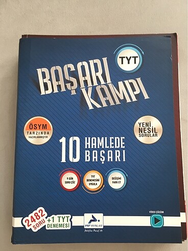 Paraf yayınları tyt başarı kampı