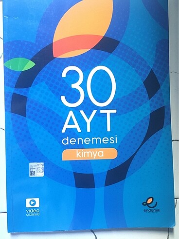Ayt kimya denemesi (30?lu endemik yayınları )