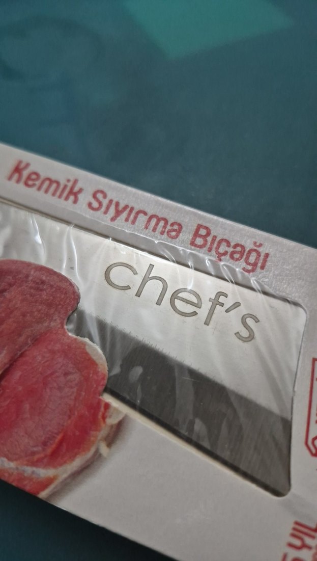 Kırmızı Saplı Kemik Sıyırma Bıçağı - Görsel 2