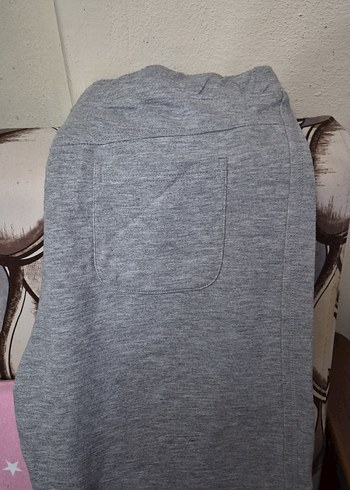 Gri Baskılı Rahat Kesim  Eşofman - Görsel 4