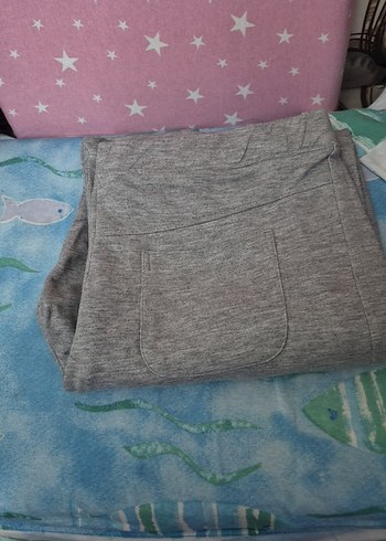 Gri Baskılı Rahat Kesim  Eşofman - Görsel 5