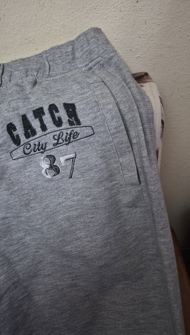 Gri Baskılı Rahat Kesim  Eşofman - Görsel 2