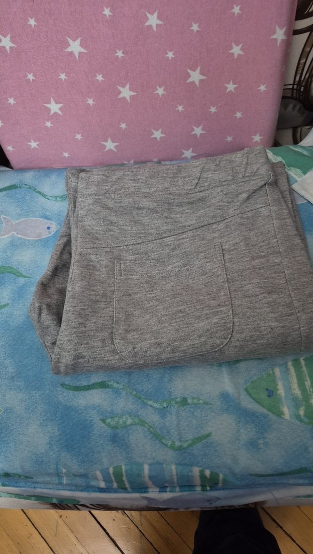 Gri Baskılı Rahat Kesim  Eşofman - Görsel 5