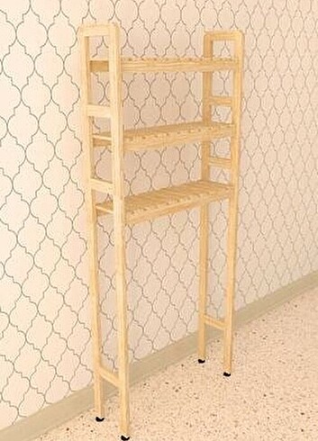 Ahşap raf - Görsel 6