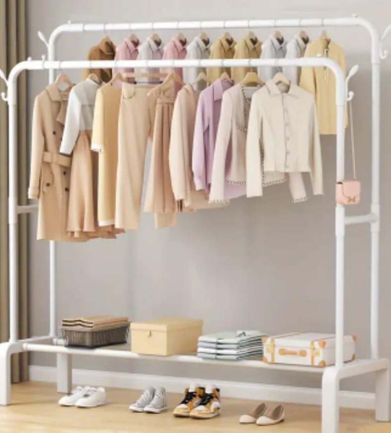 Beyaz Çok Amaçlı Askılık ve Düzenleyici - Görsel 2