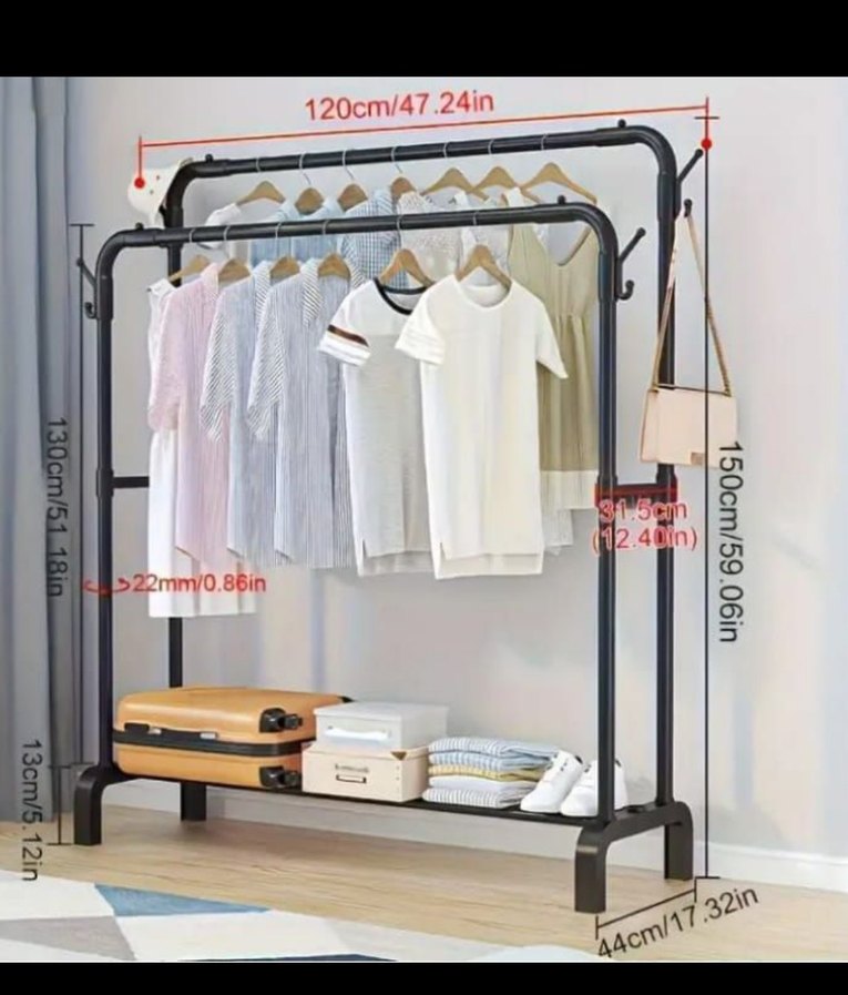 Beyaz Çok Amaçlı Askılık ve Düzenleyici - Görsel 3