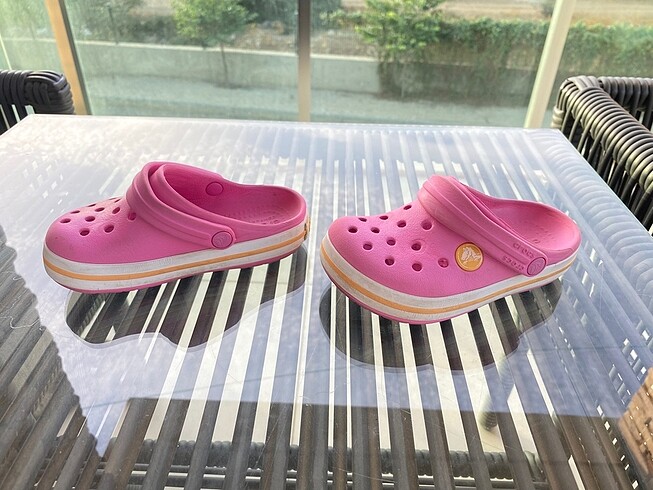 24 Beden pembe Renk Orjinal crocs çocuk