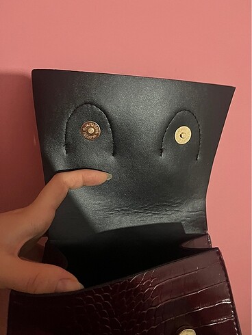  Beden bordo Renk Bordo çanta