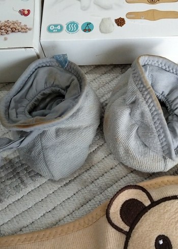 Bebek Gaz Giderici Patik ve Bandı Seti - Görsel 2