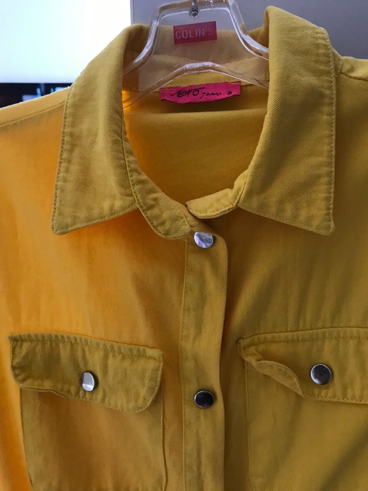 Defosuz sıkıntısız kot ceket - Görsel 2