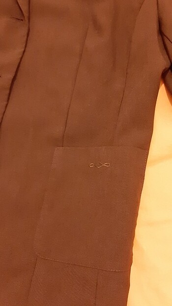 universal Beden kahverengi Renk Oversize vintage blazer ceket