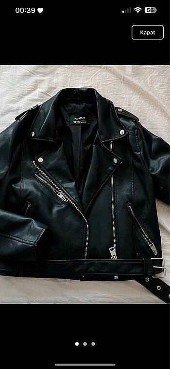 Pull and Bear Deri ceket