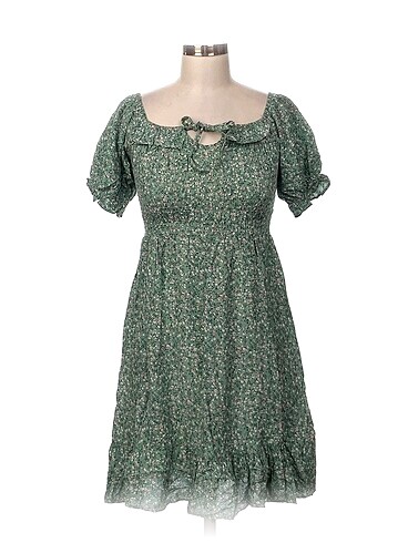 Vintage Love Kısa Elbise %70 İndirimli.