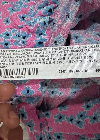 Dantel Detaylı Pembe Bağlama Desenli Mini Tulum - Görsel 3