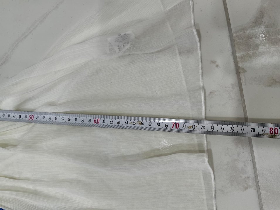 Beyaz Bohem Kısa Kollu Mini Plaj Elbisesi - Görsel 5