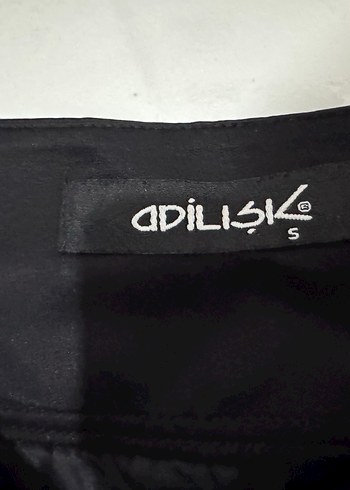 Adil ışık saten Mini Etek - Görsel 3