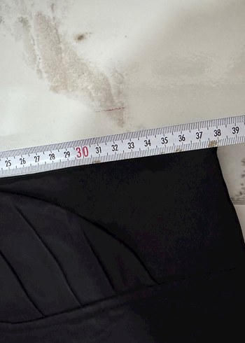 Adil ışık saten Mini Etek - Görsel 6