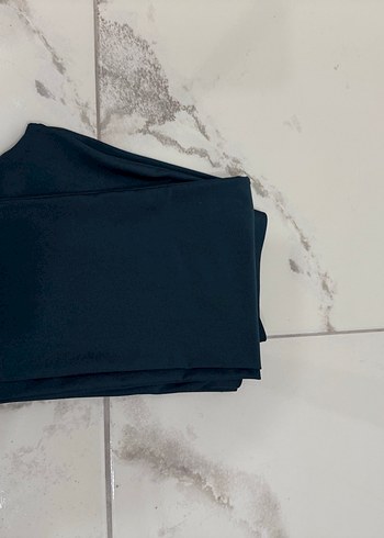 Zara Kadın Lacivert Spor Tayt