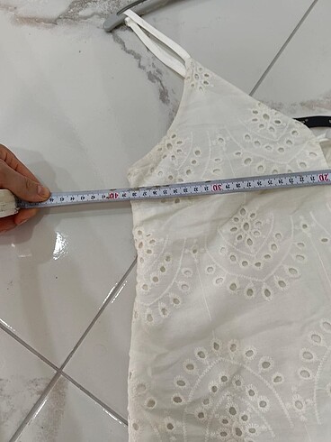 s Beden beyaz Renk Askılı bluz