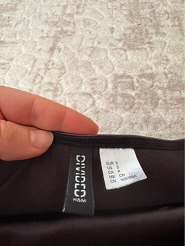 s Beden siyah Renk H&M elbise