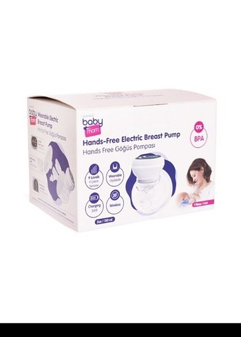 Bebek için Eller Serbest Elektrikli Göğüs Pompası - Görsel 3
