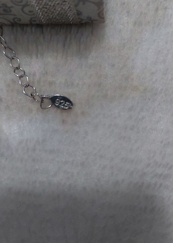 Turkuaz Taşlı Zincir Detaylı Bileklik 925 ayar gumus bileklik - Görsel 2