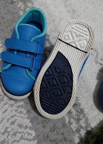 Mavi Erkek Çocuk Cırt Cırtlı Spor Ayakkabı - Görsel 3