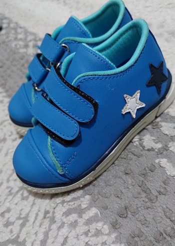 Mavi Erkek Çocuk Cırt Cırtlı Spor Ayakkabı - Görsel 2