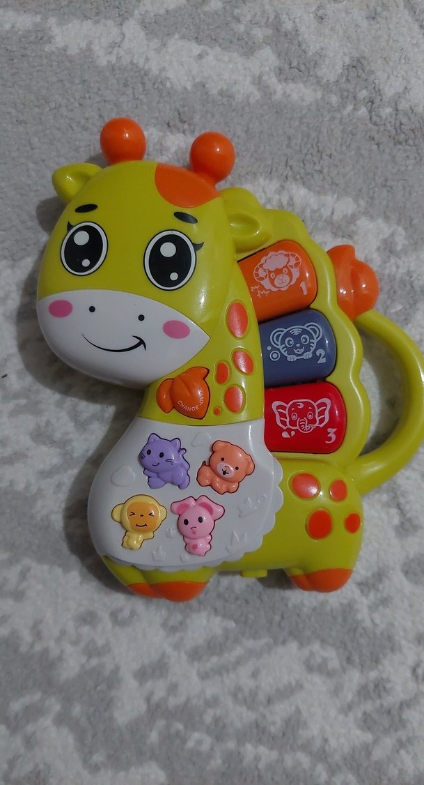 Renkli Zürafa Eğitici Oyuncak - Görsel 2