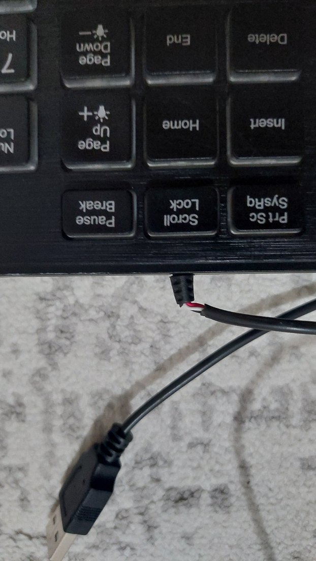 EVEREST Siyah Kablolu Klavye - Görsel 2