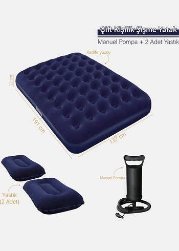 cift kisilik sisme yatak - Görsel 2