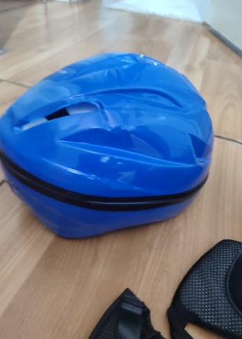 Mavi Erkek Kaykay Pateni, kask diğer aksesuarları mevcut - Görsel 5