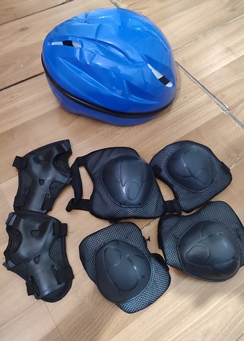 Mavi Erkek Kaykay Pateni, kask diğer aksesuarları mevcut - Görsel 4