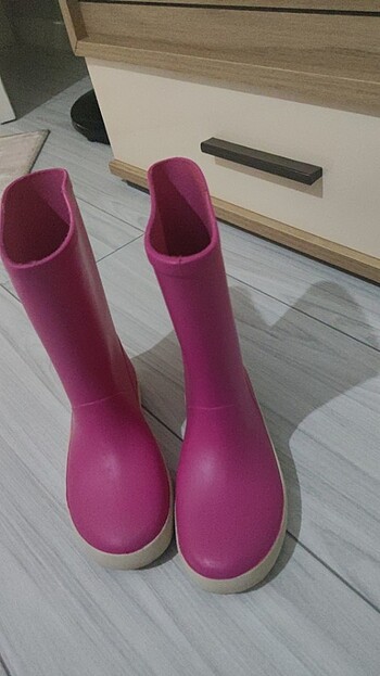 30 Beden pembe Renk Kız çocuk yağmur çizmesi 