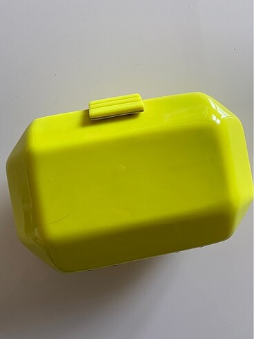  Beden Zara neon mika clutch