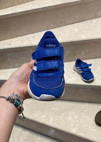 26 Beden Adidas Erkek Çocuk Mavi Spor Ayakkabı