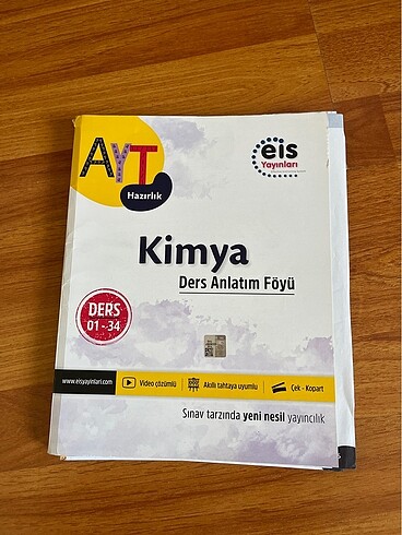 Eis ayt kimya ders anlatım föyü