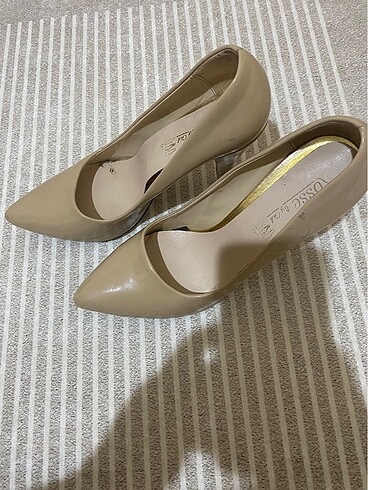 39 Beden camel Renk Bej rengi Stiletto