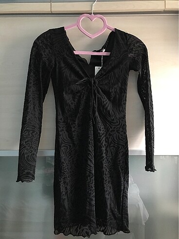 xs Beden bershka mini elbise