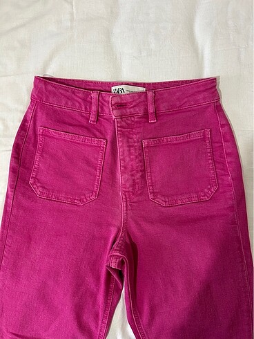 34 Beden pembe Renk zara jean