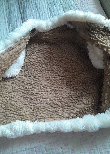 Nakışlı Kürklü  Çocuk Yeleği - Görsel 2