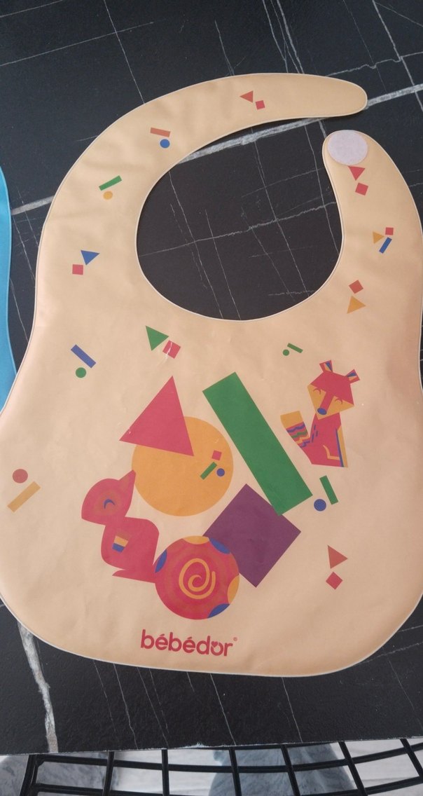 Bebedor Renkli Desenli Bebek Önlükleri 3'lü - Görsel 2