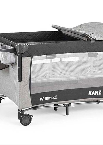 KANZ Withme II Gri Oyun Parkı Yatak