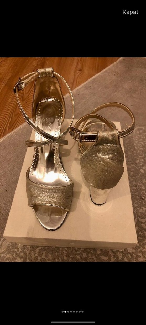 Gri Yılan Desenli Stiletto Topuklu Kadın Ayakkabı - Görsel 3