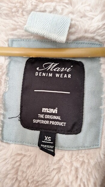 xs Beden Mavi Parka