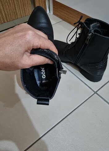 Gön Deri Gön deri bot yeni sayilir iki defa giydim
