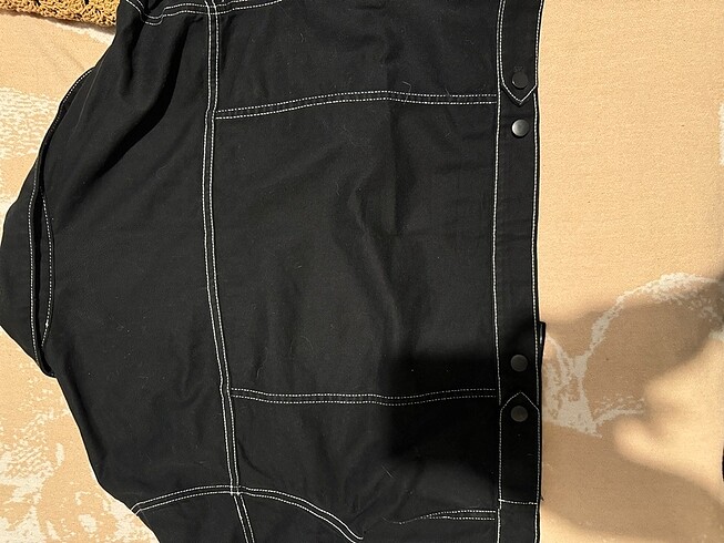 H&M Hm marka siyah kot ceket